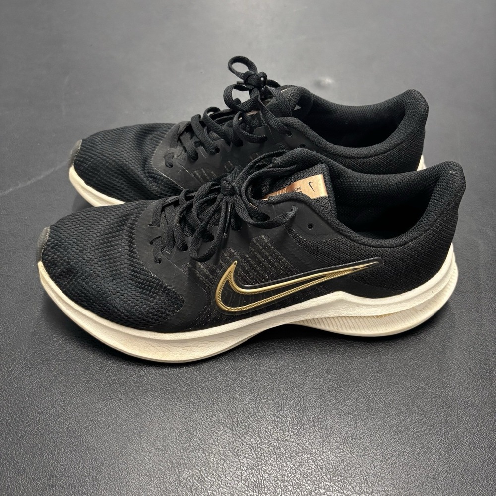Nike Downshifter 11‎ Black Metallic Copper Coin Women's Size 9.5 CW3413-002